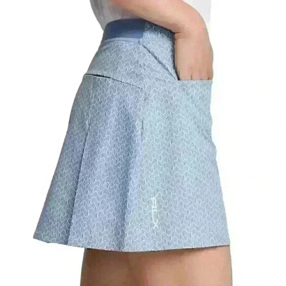 NEW! RLX Golf Ralph Lauren Women's XS 17" Pleated Performance Skort NWT $148 - Picture 4 of 5